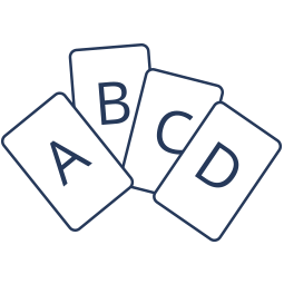 ABCD cards
