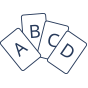 ABCD cards